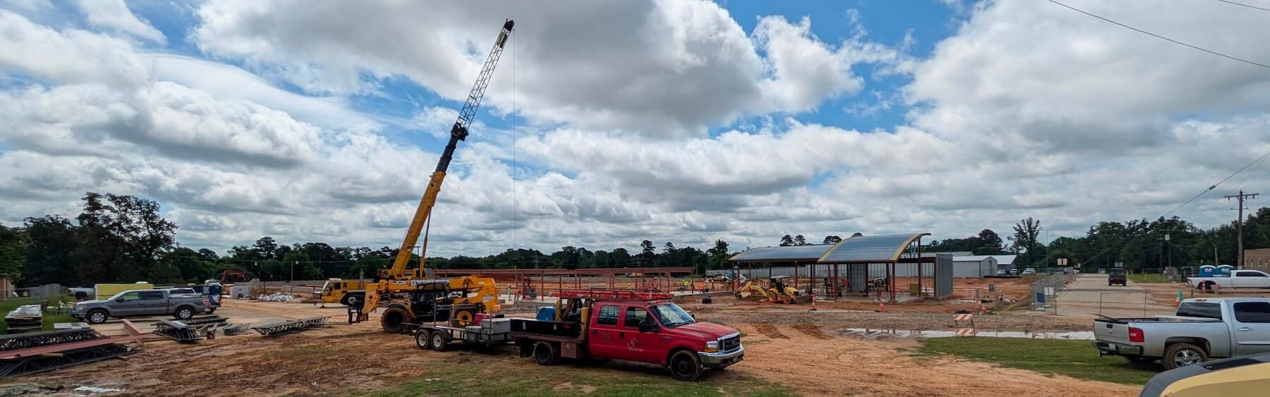 Air Dome construction progress