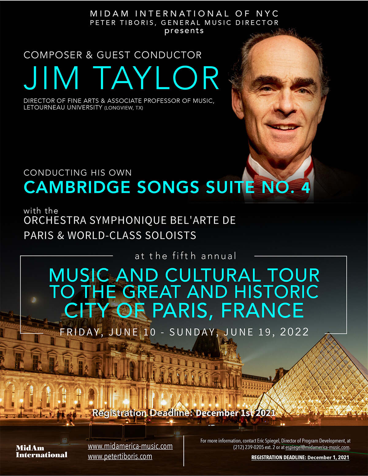 Dr. Jim Taylor, Florence Itinerary