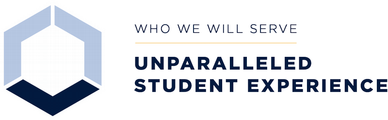 Who We Will Serve: Unparalleled Student Experience